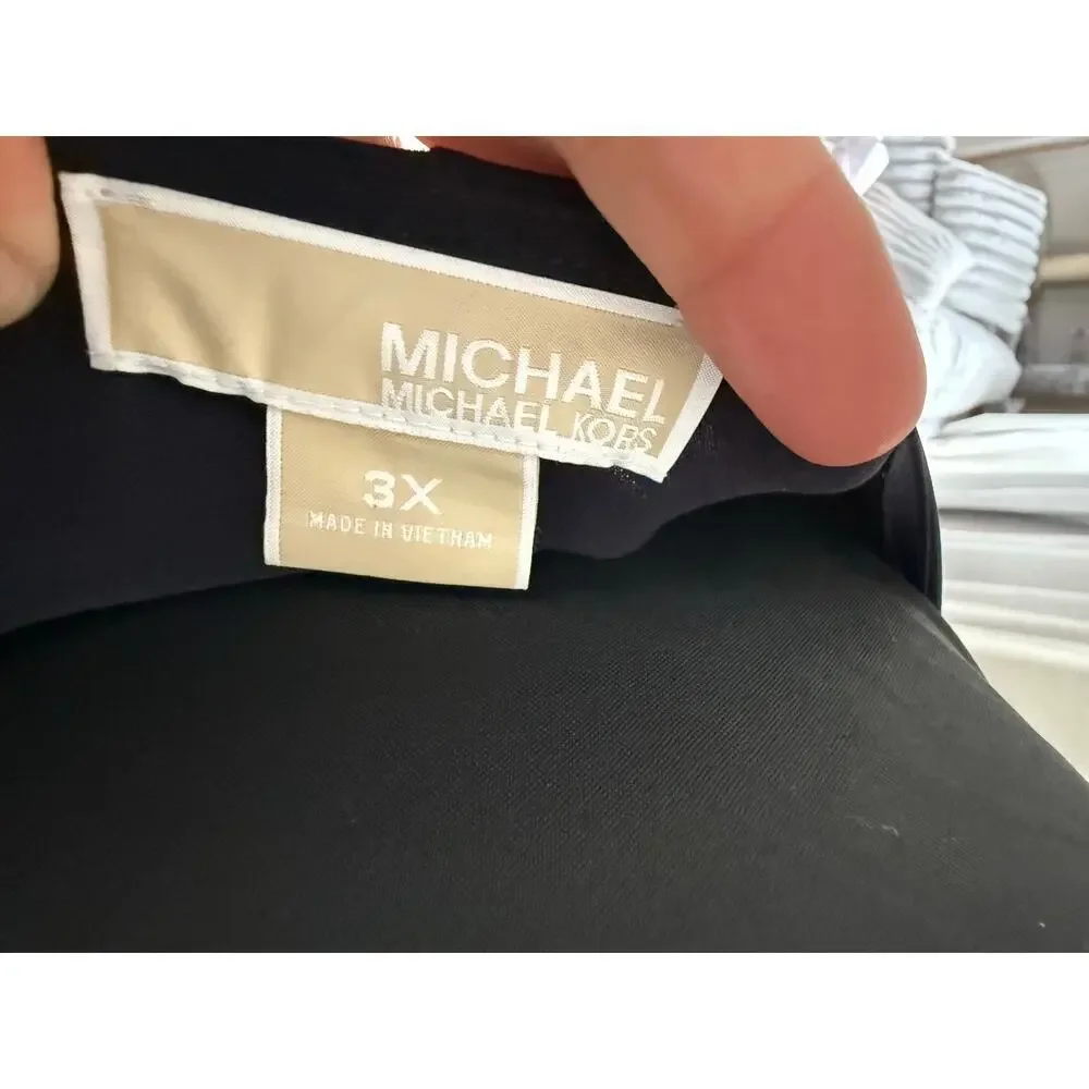 Navy Dress By Michael Kors Size 3X